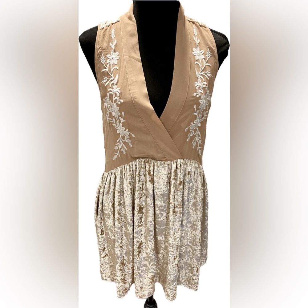 🌸 Nasty Gal Boho Velvet Dress!